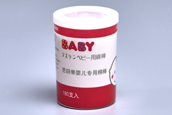 铃兰婴儿用纸轴棉棒